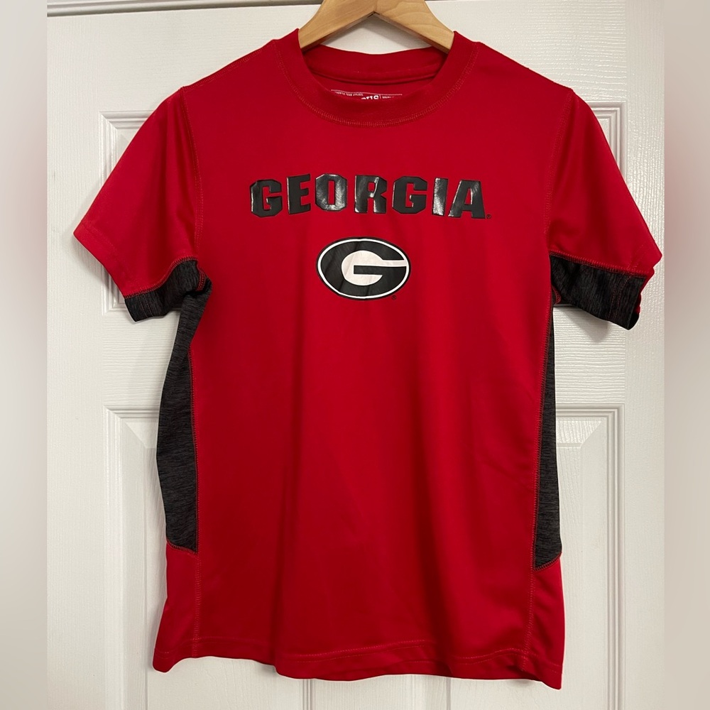 Campus Heritage Red Boys Georgia T-Shirt Large